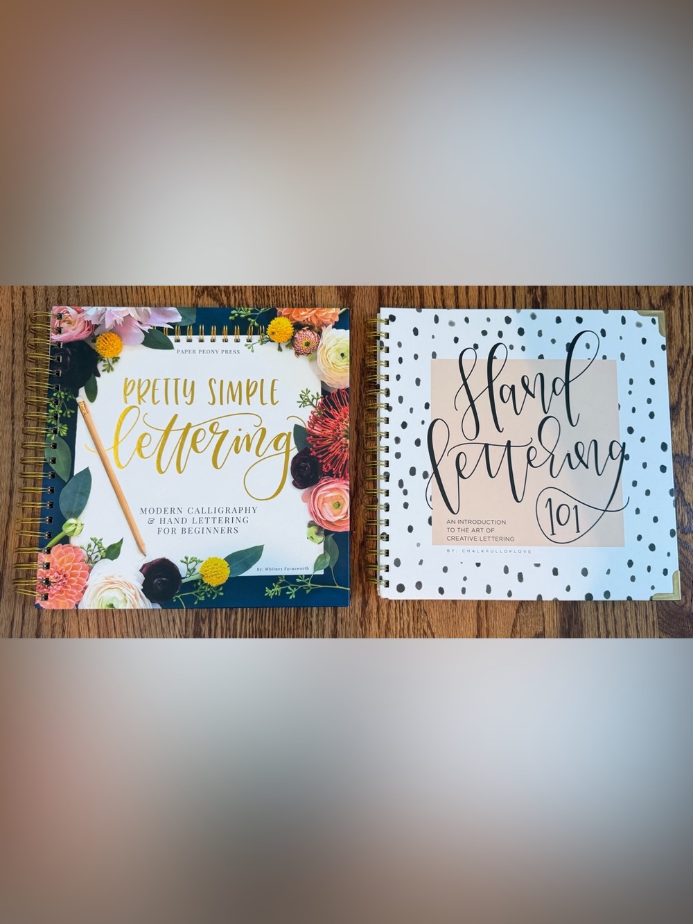 Hand Lettering Calligraphy Workbook Bundle